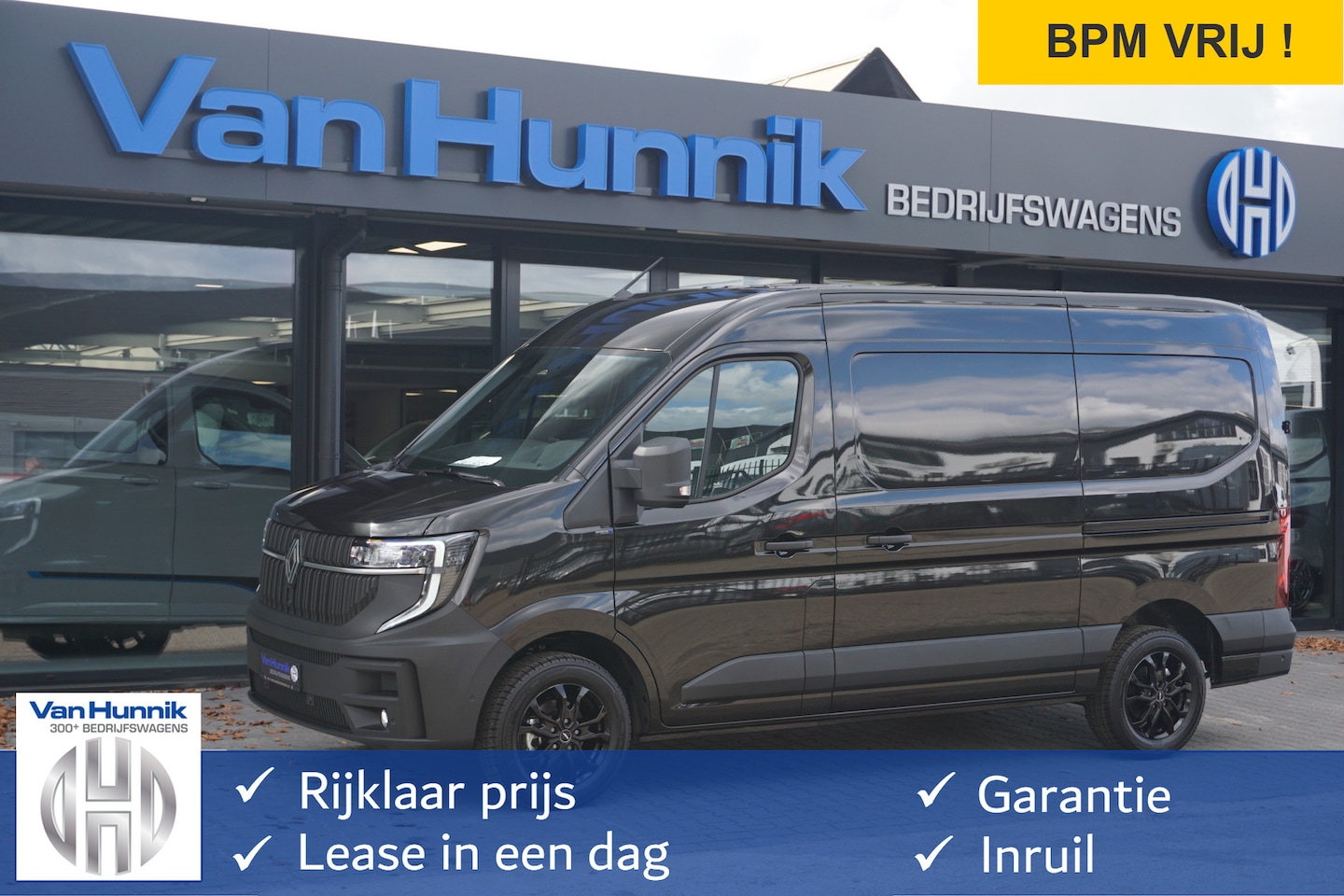 Renault Master - T35 170PK L2H2 Black Edition BPM VRIJ!! 10" R-Link Navi, Camera, LED, 17" LM Velgen!!!! Nr - AutoWereld.nl