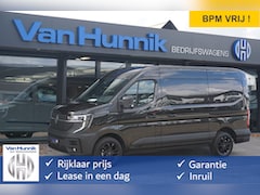 Renault Master - T35 170PK L2H2 Black Edition BPM VRIJ 10" R-Link Navi, Camera, LED, 17" LM Velgen Nr. 856