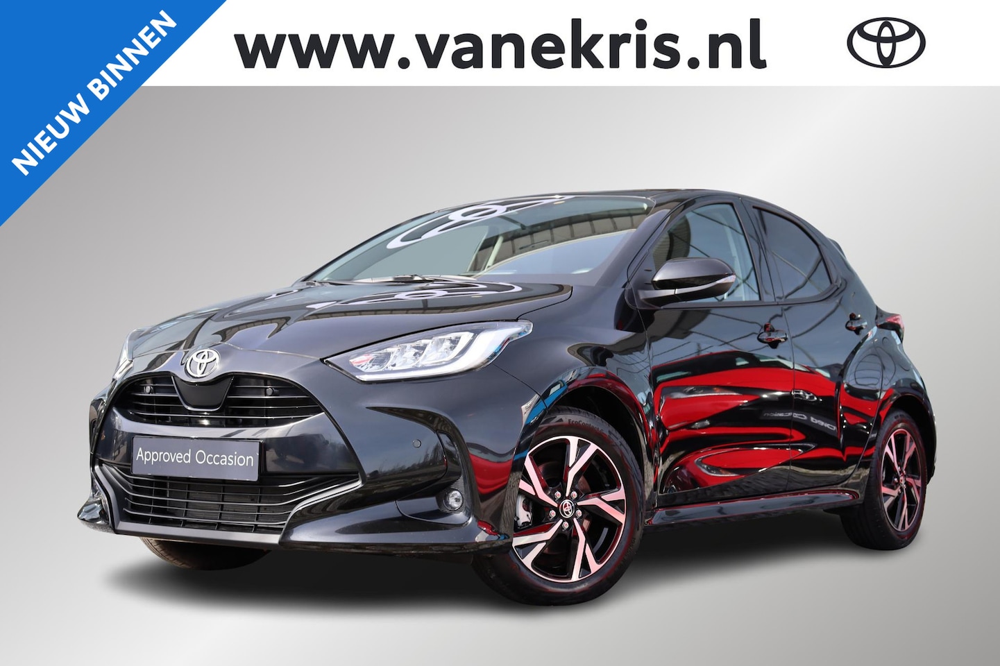 Toyota Yaris - 1.5 Hybrid 115 Dynamic 1.5 Hybrid 115 Dynamic, BSM, Stoelverwarming, Stuurverwarming, Parkeersensoren. - AutoWereld.nl