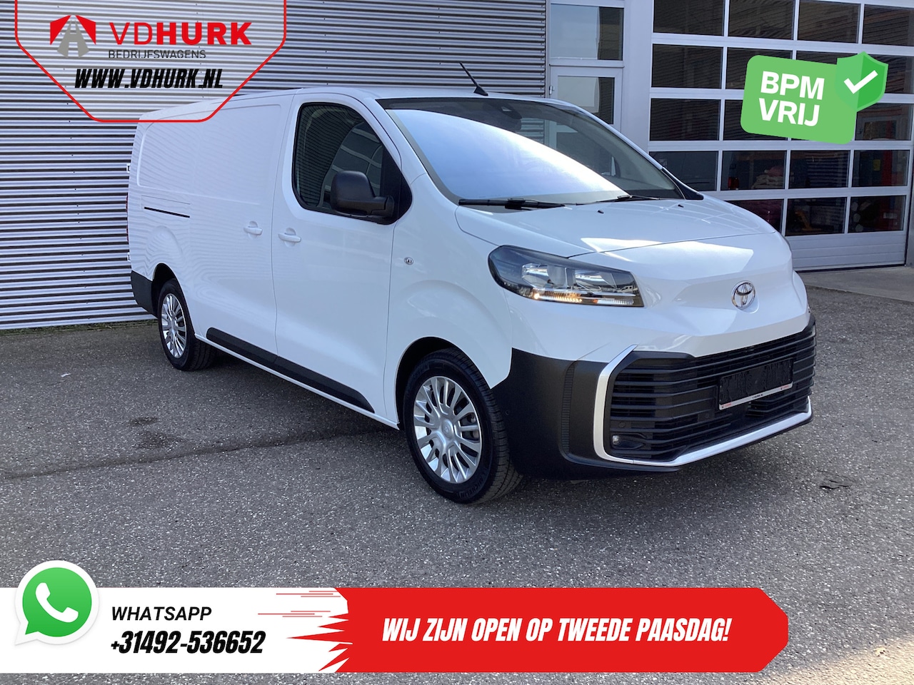 Toyota ProAce Worker - 2.0 145 pk L3 Carplay/ 2.5t Trekverm./ Stoelverw./ Stuurverw./ Keyless/ Navi/ Climate/ Cam - AutoWereld.nl