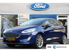 Ford Fiesta - 1.0EB Titanium | NL-AUTO | TREKHAAK | ADAPTIVE CRUISE | CAMERA | VOORRUIT VERWARMING | PAR