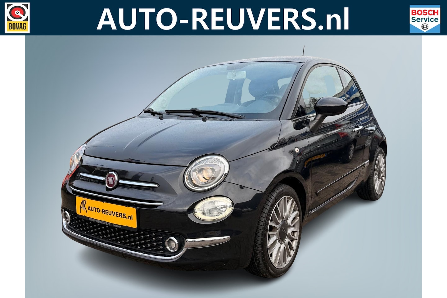 Fiat 500 - 0.9 TwinAir Turbo Lounge / Panorama / Navi / Lichtmetaal / Airco - AutoWereld.nl