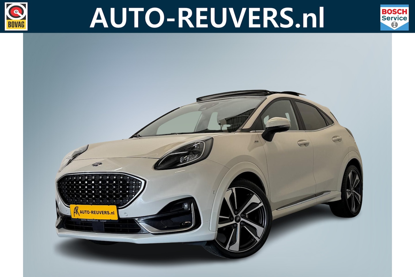 Ford Puma - 1.0 EcoBoost Hybrid ST-Line Vignale / Opendak / Leder / ACC / B&O / Massage - AutoWereld.nl