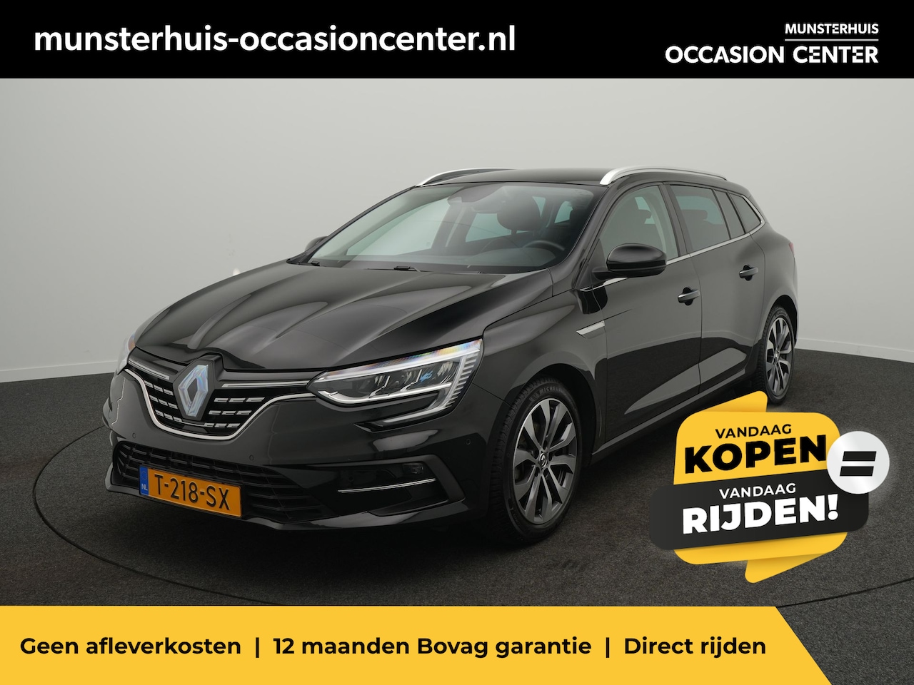 Renault Mégane Estate - TCe 140 Techno - RIJKLAARPRIJS - Trekhaak - All Seasonbanden - Achteruitrijcamera - Cruise - AutoWereld.nl