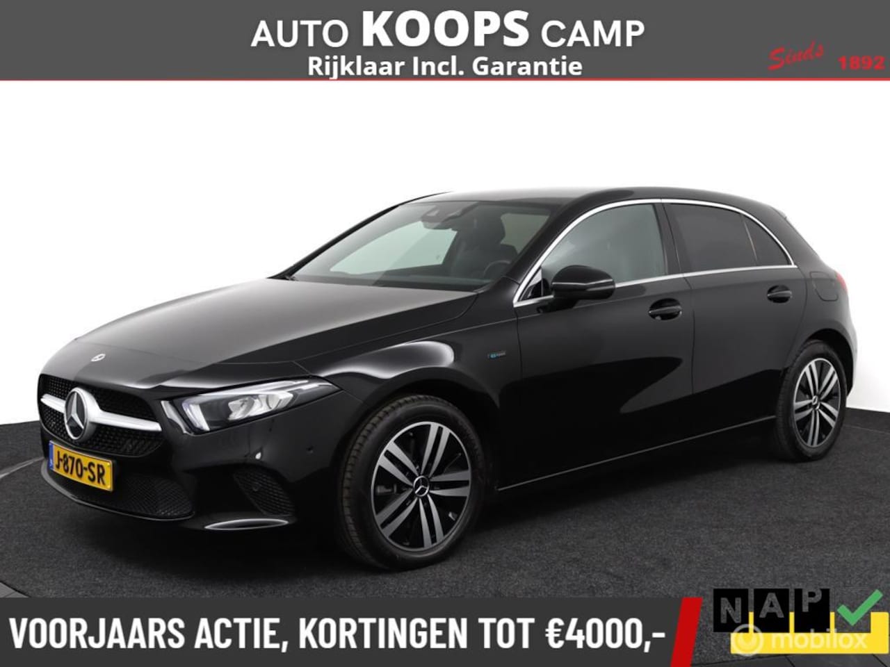 Mercedes-Benz A-klasse - 250e 218pk Plug in Hybride |widescreen | Sfeerverlichting | Leder | 360 Camera | Vol Optie - AutoWereld.nl