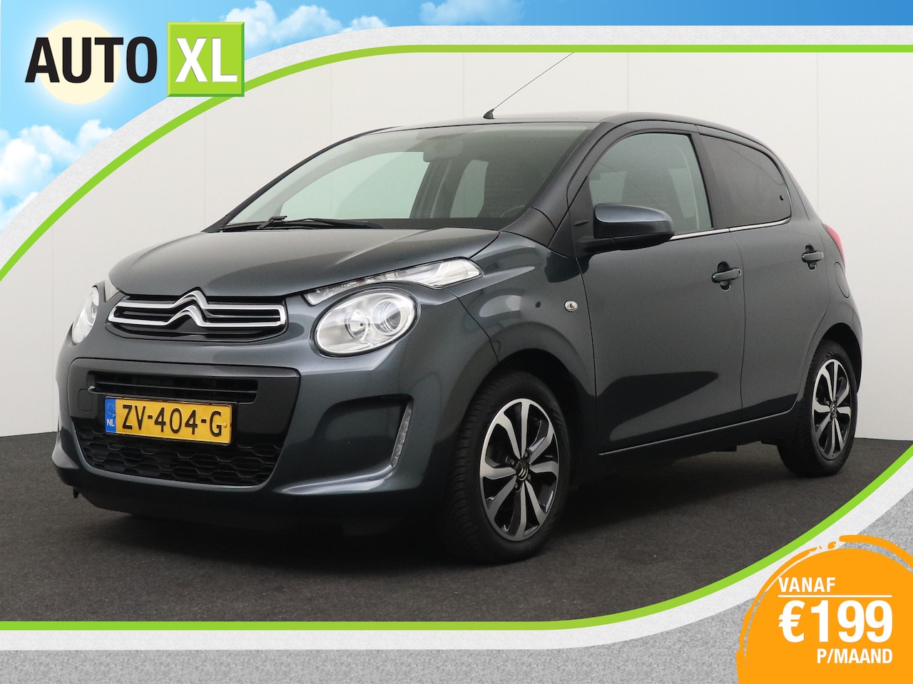 Citroën C1 - 1.0 VTi Shine Pack Comfort Plus Climate Camera Carplay - AutoWereld.nl