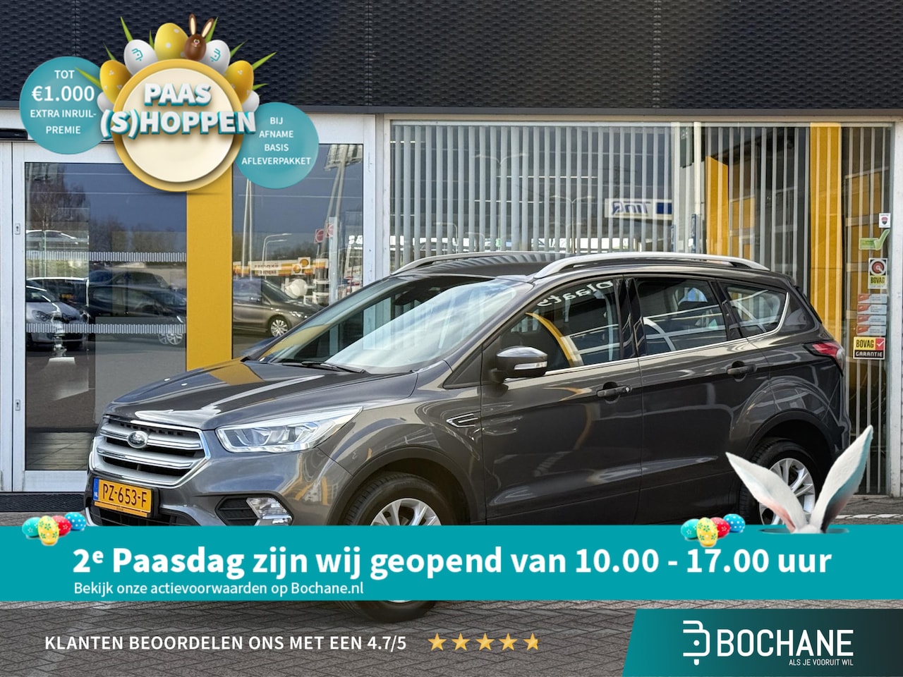 Ford Kuga - 1.5 EcoBoost Titanium | NAP | Trekhaak | Navigatie | Climate Control | Cruise Control | Pa - AutoWereld.nl