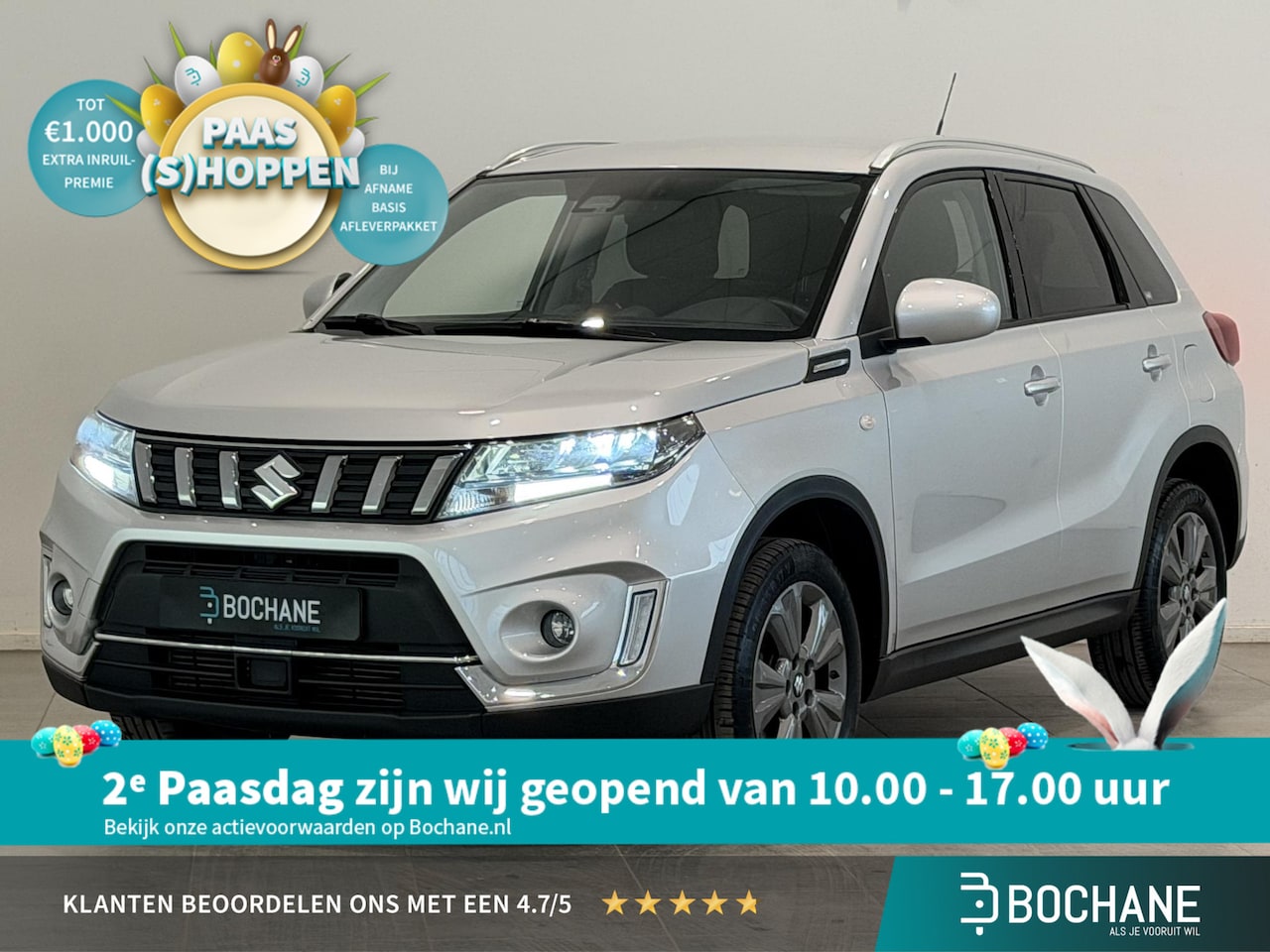 Suzuki Vitara - 1.4 Boosterjet Select Smart Hybrid | Trekhaak | Climate Control | Cruise Control | Achteru - AutoWereld.nl