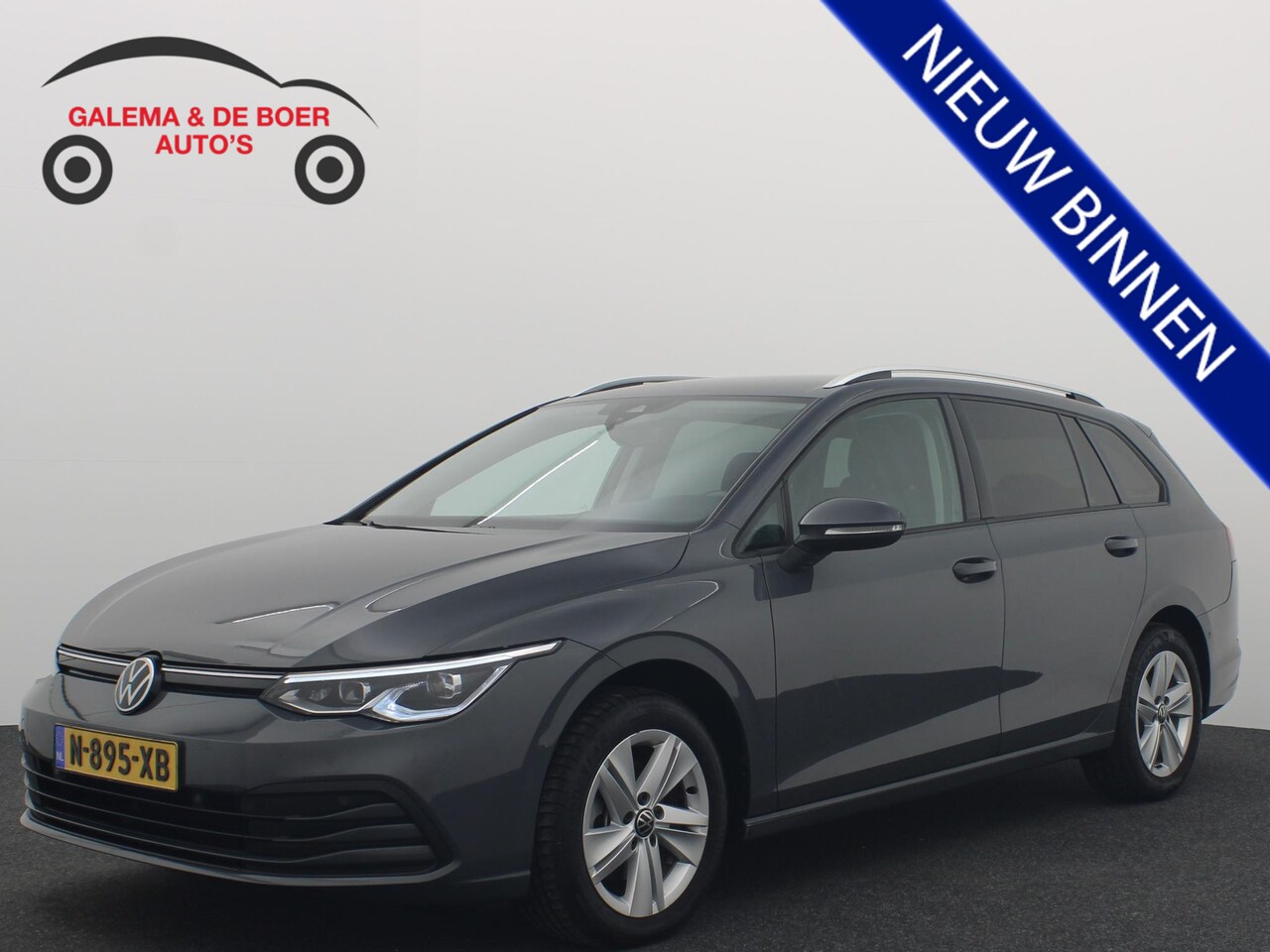 Volkswagen Golf Variant - 1.5 eTSI Life Business AUTOMAAT / TREKHAAK / FULL LED / CARPLAY / STOELVERW / STUURVERW / - AutoWereld.nl