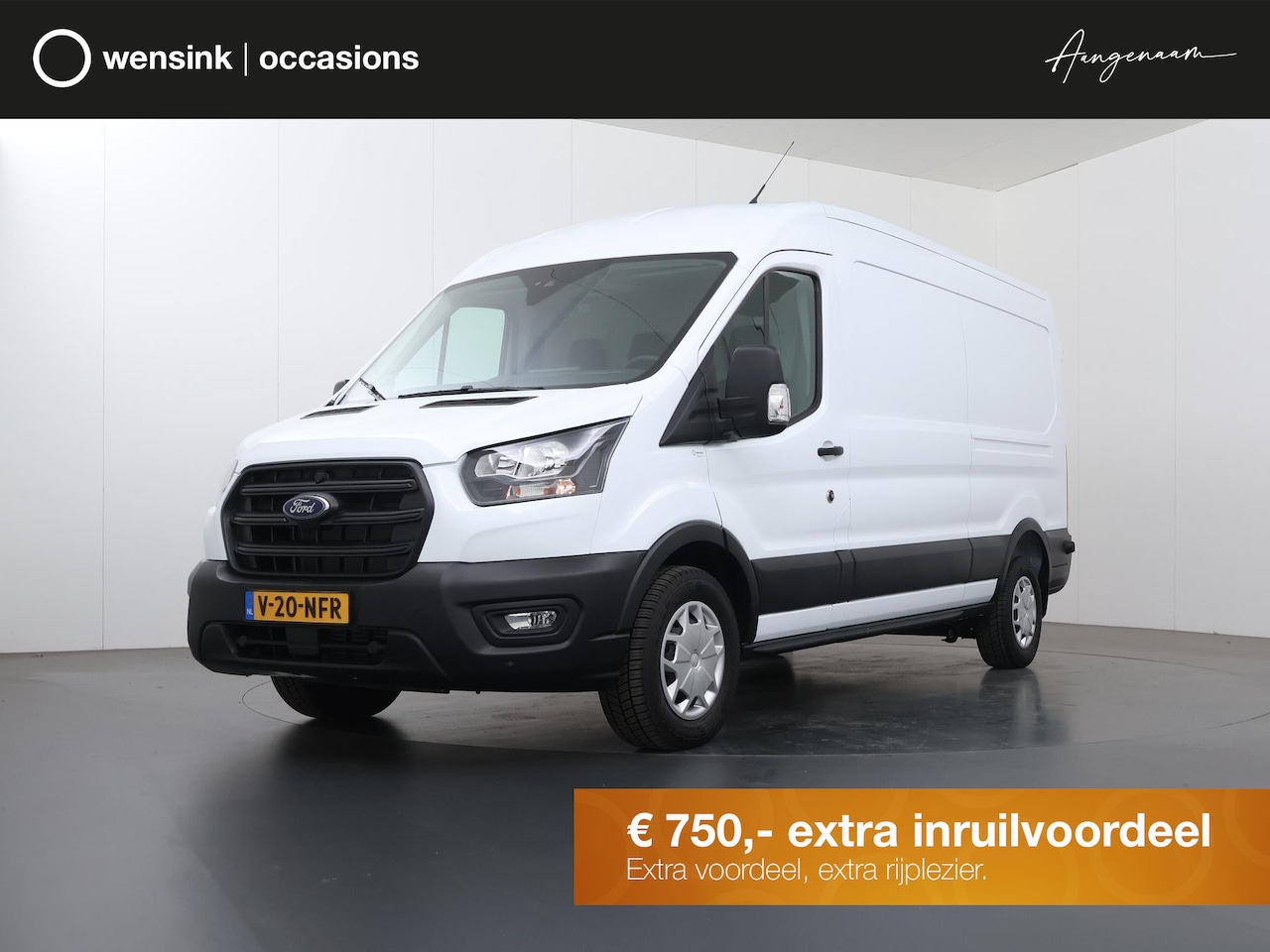 Ford Transit - 350 | 2.0 TDCI | L3 H2 | Trend | TREKHAAK 2500 KG AHW | CLIMATE CONTROL | NAVIGATIE | PARK - AutoWereld.nl