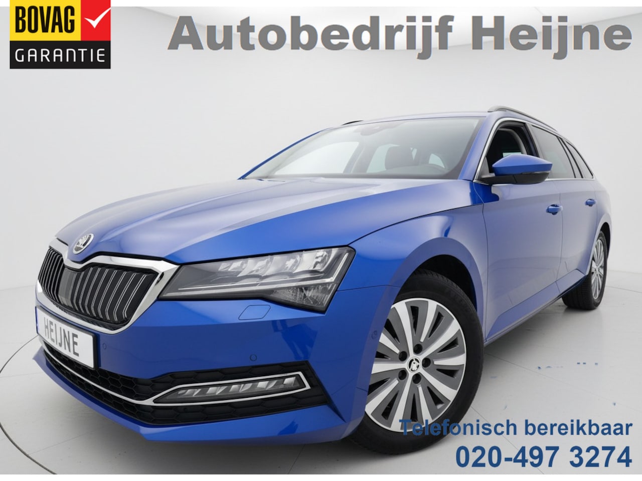 Skoda Superb Combi - iV 218PK DSG HYBRID BUSINESS CAMERA/NAVI/STUURVERW. - AutoWereld.nl