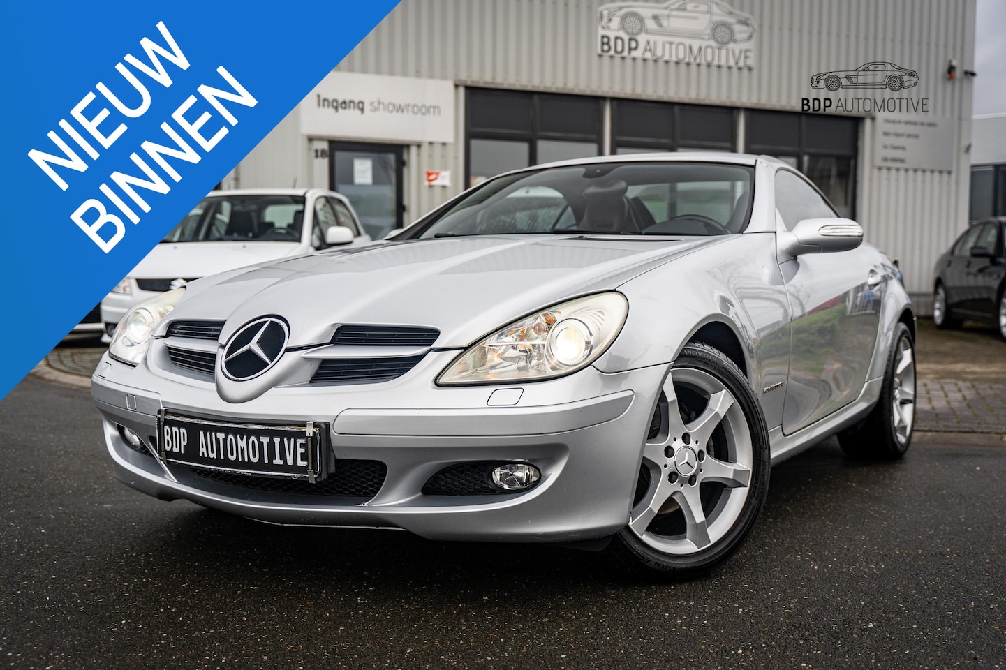 Mercedes-Benz SLK-klasse - 200 K. Leer | Stoelverwarming | APK nieuw bij aflevering - AutoWereld.nl