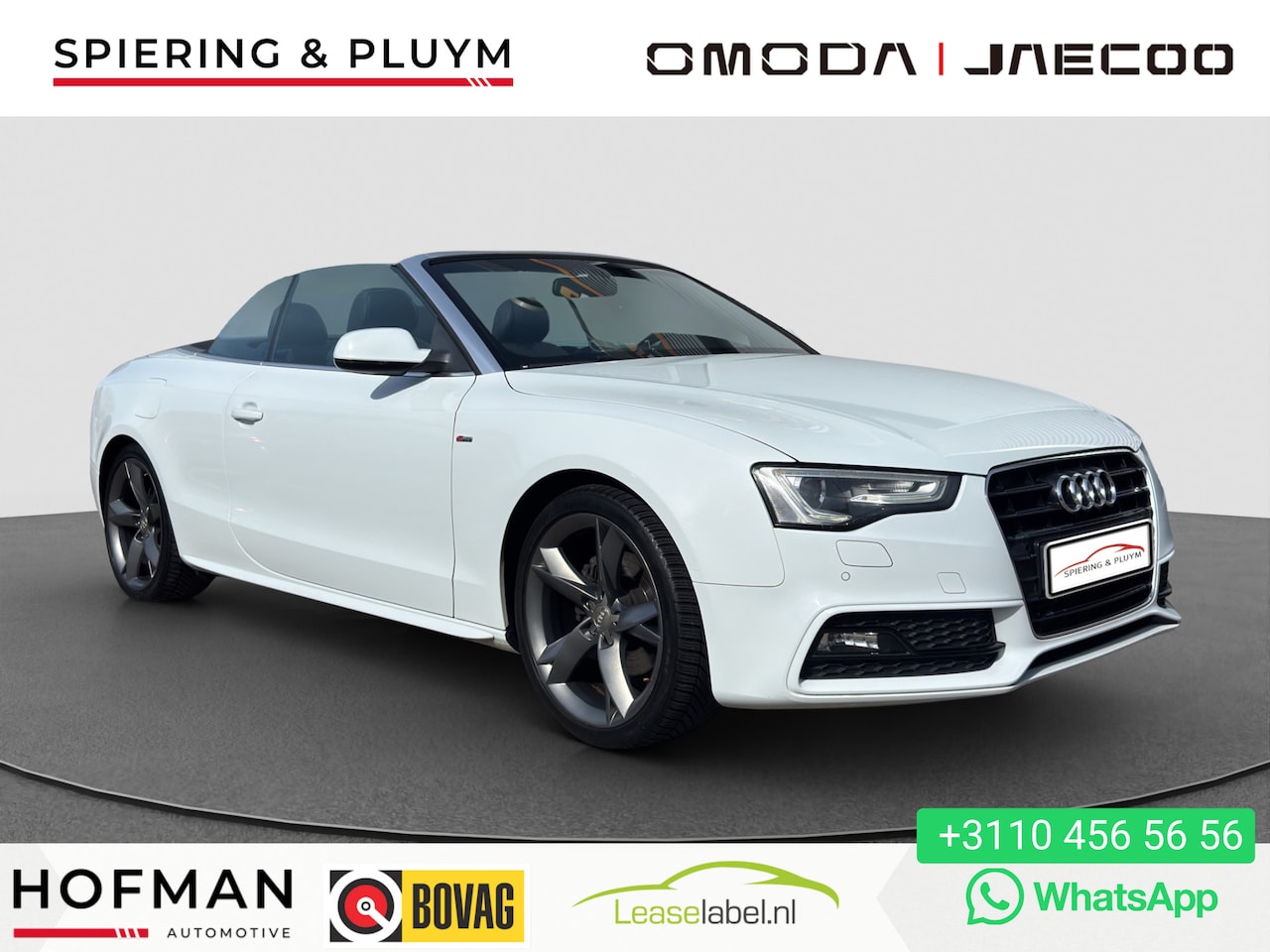 Audi A5 Cabriolet - 1.8 TFSI Pro Line S | Navi | PDC | LED | Automaat | - AutoWereld.nl