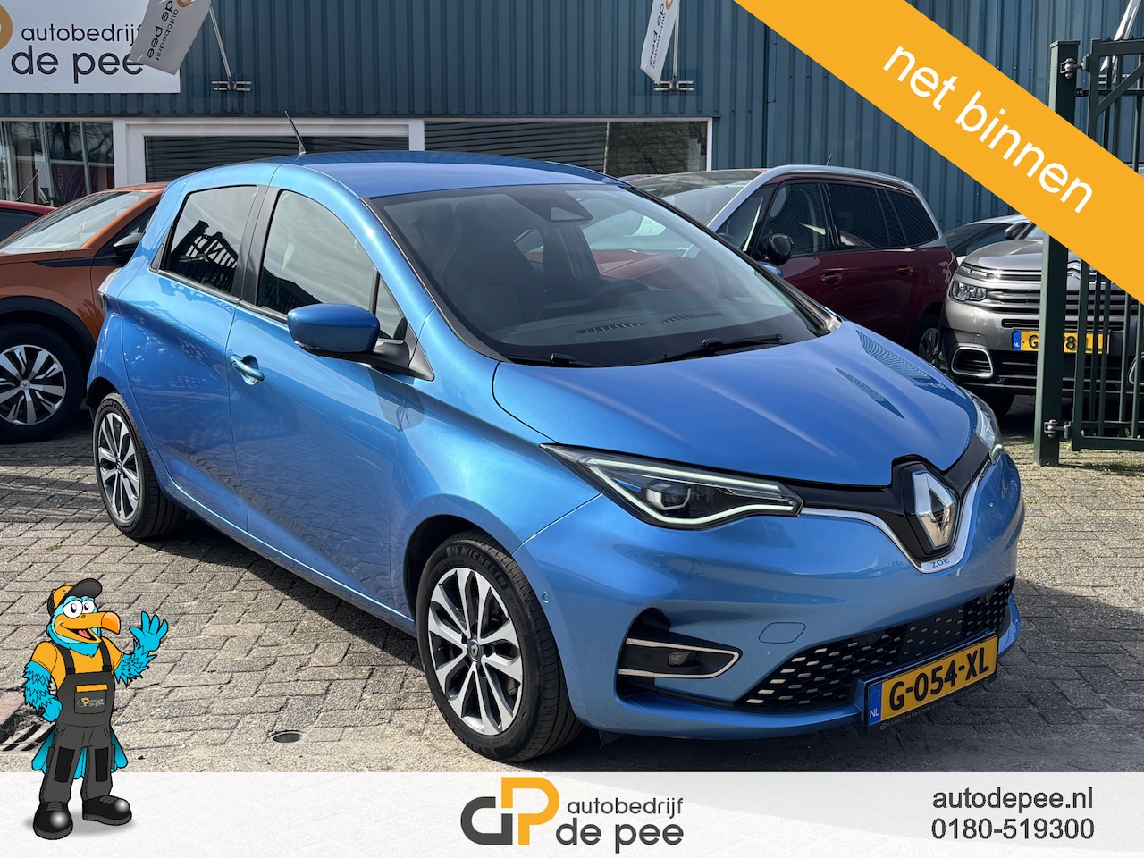 Renault Zoe - R135 Intens Business 52 kWh GARANTIE/INCL. ACCU!/CLIMA/CARPLAY/CAMERA/PDC/LICHTMETAAL rijk - AutoWereld.nl