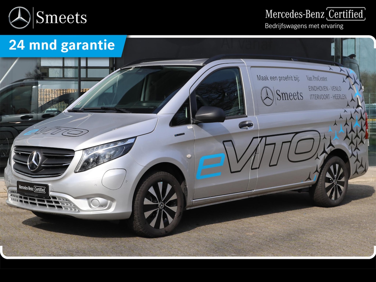 Mercedes-Benz eVito - eVito LANG 286km WLTP Mercedes-Benz eVito eVito Lang 66 kWh - AutoWereld.nl