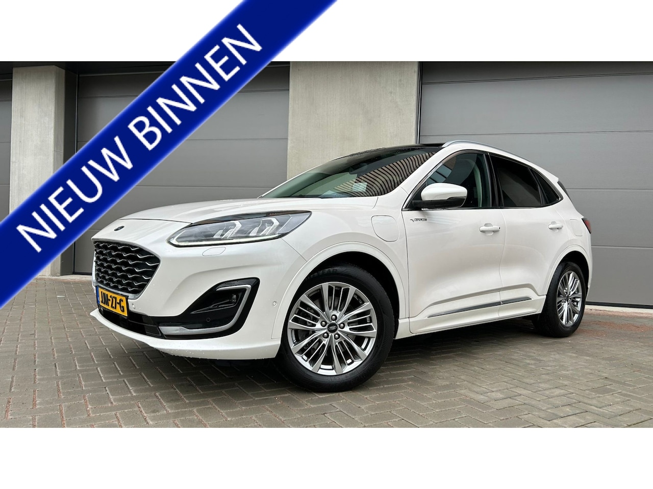 Ford Kuga - 2.5 PHEV Vignale Airco ACC Cr-Control CarPlay Panoramadak - AutoWereld.nl