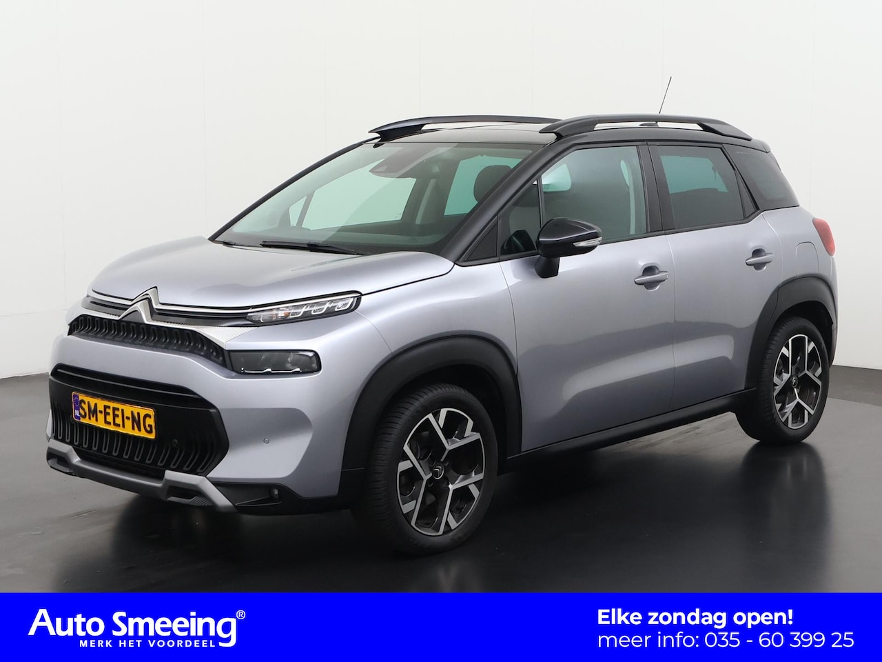 Citroën C3 Aircross - 1.2 PureTech Shine Automaat | Panoramadak | Zondag Open! - AutoWereld.nl