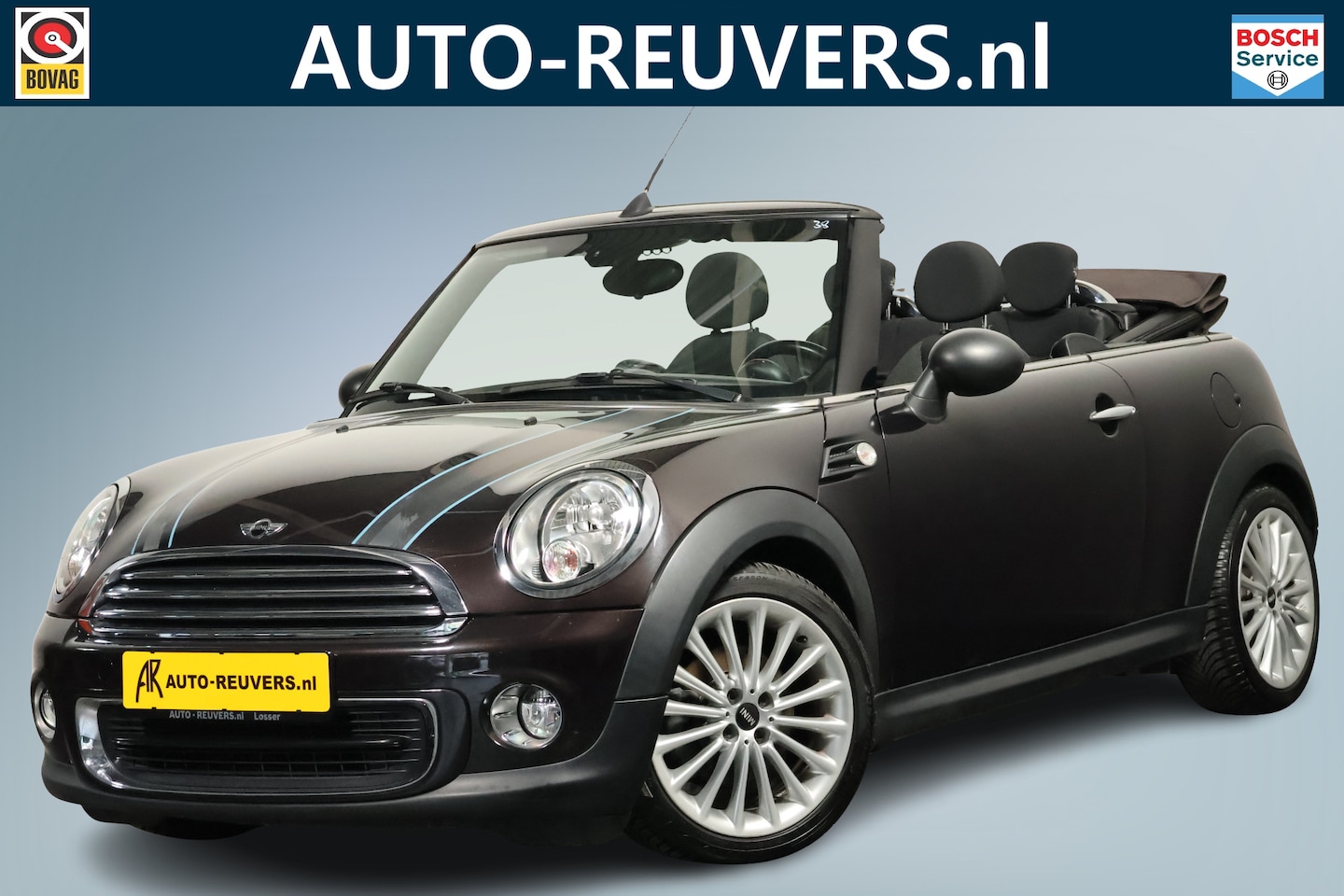 MINI Cabrio - Mini 1.6 Cooper / Cruise control / Clima / Stoelverwarming / Allseason banden - AutoWereld.nl