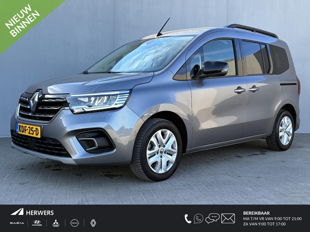 Renault Kangoo - 1.3 TCe Techno Automaat / Dealer onderhouden / 1e eigenaar / Trekhaak (1500KG) / Navigatie - AutoWereld.nl
