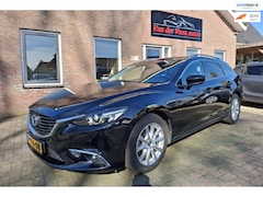 Mazda 6 Sportbreak - 2.0 SkyActiv-G 165 TS+. Dealer onderhouden, zeer netjes. O.a. cruise, navi, stoelverwarmin