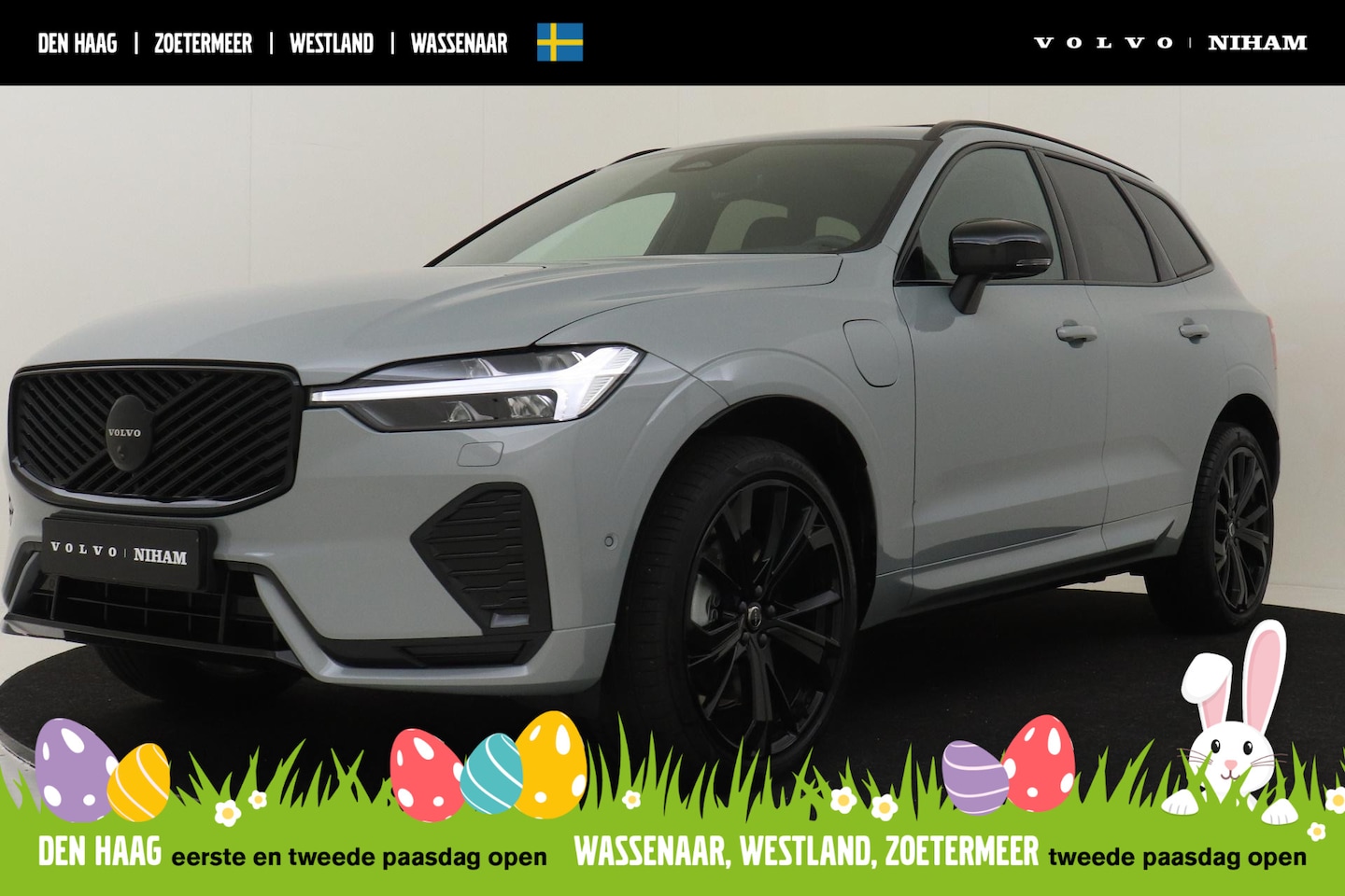 Volvo XC60 - II T6 PLUG-IN HYBRID AWD ULTRA BLACK EDITION -PANO.DAK|HARMAN/KARDON|360°CAM|PRIVACY.GLAS| - AutoWereld.nl