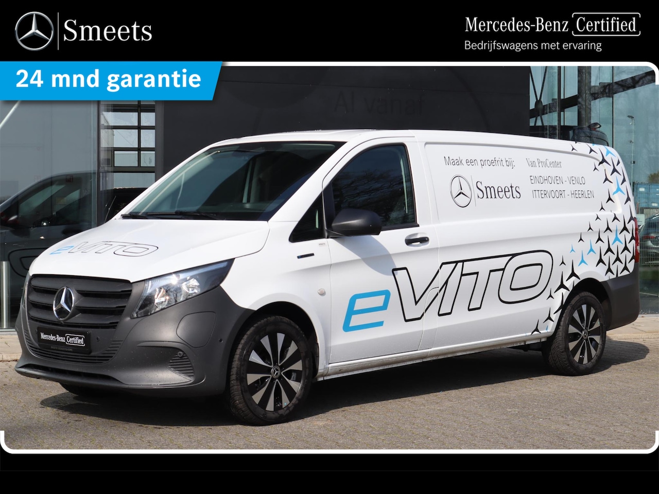 Mercedes-Benz eVito - eVito 112 L3 FACELIFT 286km WLTP Mercedes-Benz eVito eVito 112 L3 66 kWh - AutoWereld.nl