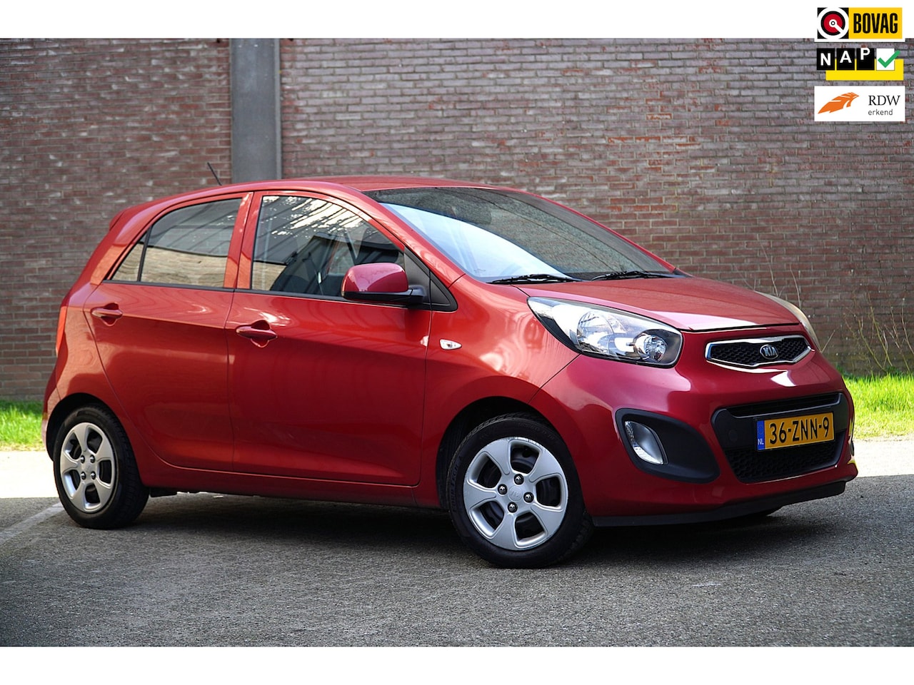 Kia Picanto - 1.0 CVVT Comfort Pack 1.0 CVVT Comfort Pack, Airco, Elektr.Ramen V+A, Ned. Auto - AutoWereld.nl