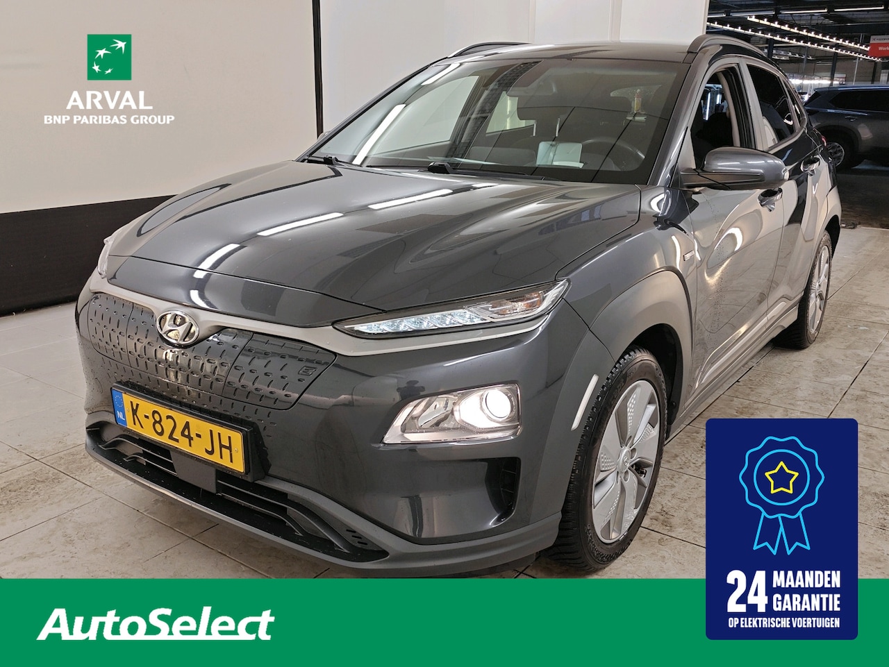 Hyundai Kona Electric - 64 kWh EV 204pk Fashion | SOH 100% | Android Auto / Apple CarPlay | Camera | PDC | Navi | - AutoWereld.nl