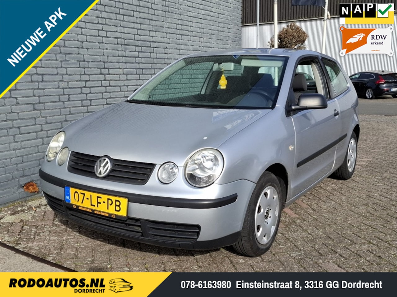 Volkswagen Polo - 1.2-12V 3D Stuurbekr. Nieuwe APK ✅ - AutoWereld.nl