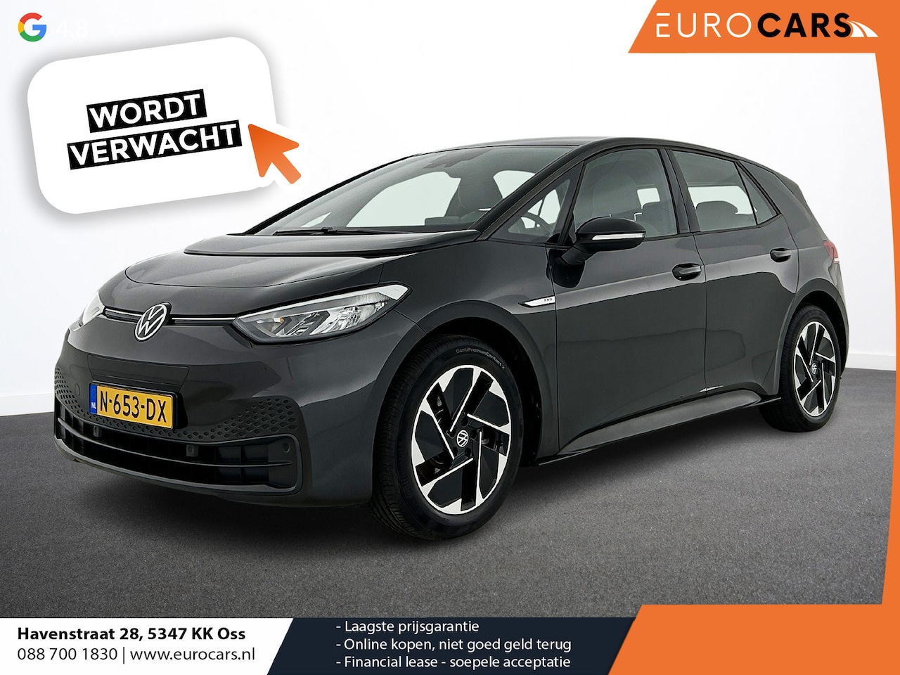 Volkswagen ID.3 - Life 58 kWh Airco ECC Full LED Navi Carplay PDC VA+ Camera Adaptive Cruise Control 18" LM - AutoWereld.nl