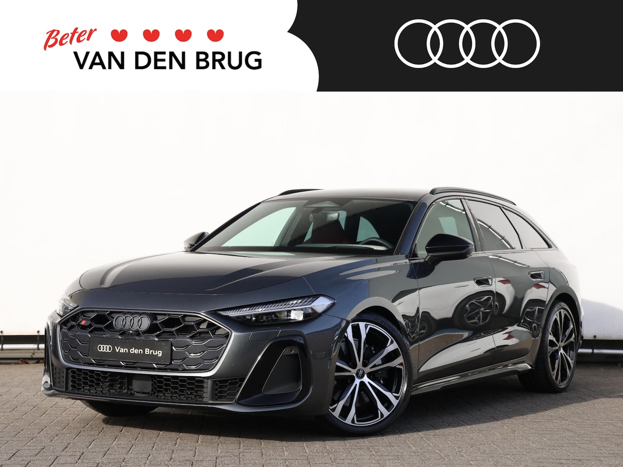 Audi S5 - Avant 3.0 TFSI | Carbon inleg | Rood Leder | B&O 3D premium | Panoramadak | Keyless | HUD - AutoWereld.nl