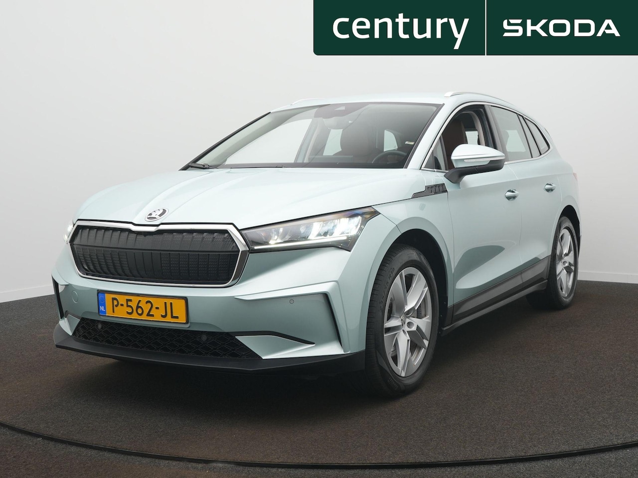Skoda Enyaq iV - 80 lederen bekleding - Navigatie - Trekhaak - Camera - AutoWereld.nl