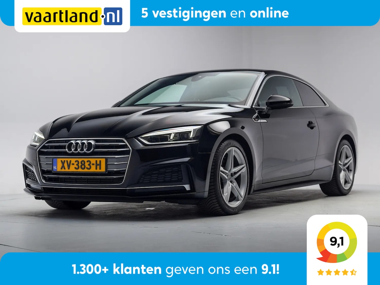 Audi A5 Coupé - 40 TFSI 190pk S-Line Ed. Aut. [ Virtual Bang&Olufsen Gr.Navi ] - AutoWereld.nl