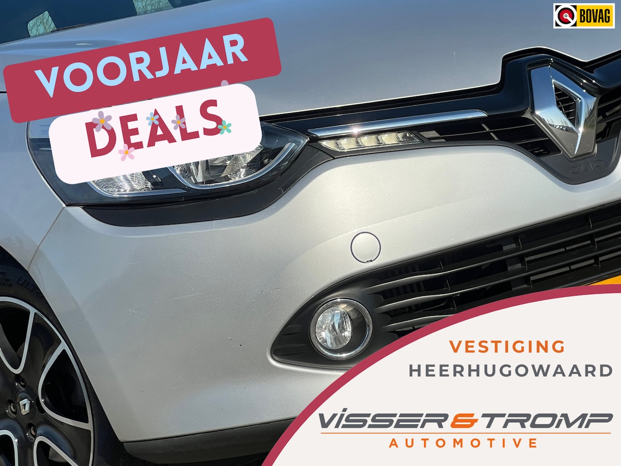 Renault Clio Estate - Renault Clio Estate 0.9 TCe Expression Gris Platine Cruise LMV/Bluetooth-Keurig! - AutoWereld.nl