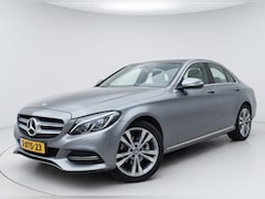 Mercedes-Benz C-klasse - 180 Airco Cruise Leer Navi Led NL Auto 14 Nieuw Model Vol Opties Dealer Onderhouden