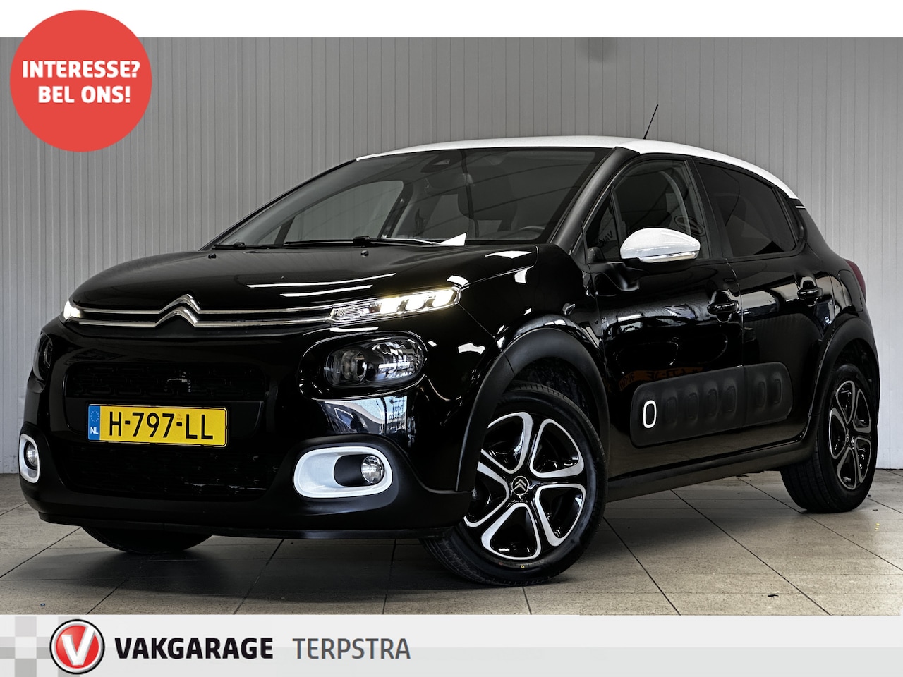 Citroën C3 - 1.2 PureTech S&S Feel Edition/ Two-Tone/ Grootlicht Assist./ Apple + Android/ Navi/ Lane-A - AutoWereld.nl