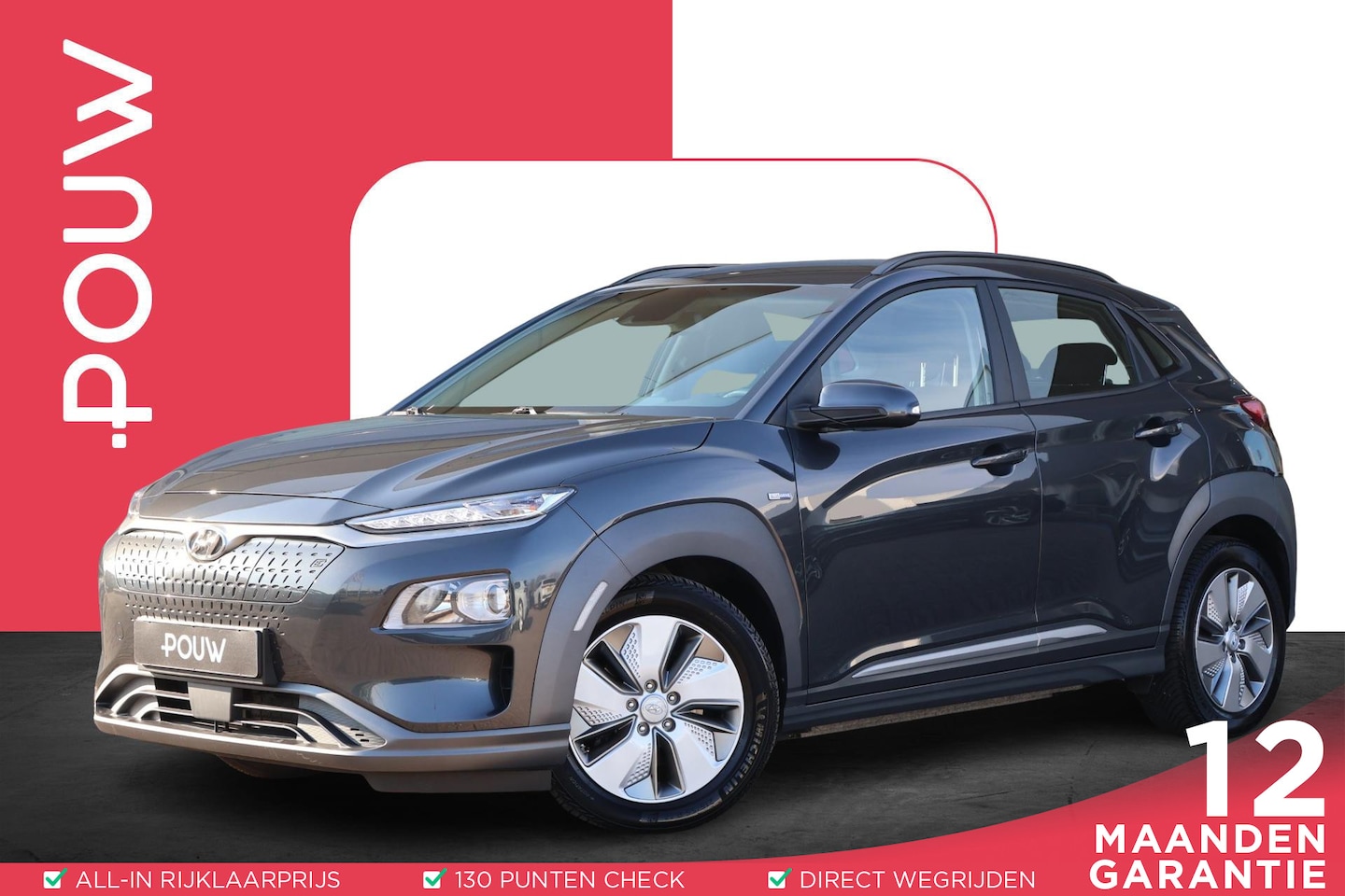 Hyundai Kona Electric - 204pk EV Comfort 64 kWh | SoH 95% | Camera | Navigatie | Apple Carplay | PDC | Cruise Cont - AutoWereld.nl