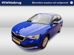 Skoda Scala - 1.0 TSI Active / CRUISE/ AIRCO/ LED/ MULTIMEDIA/ LEDER STUUR/ RUIM/ ZUINIG