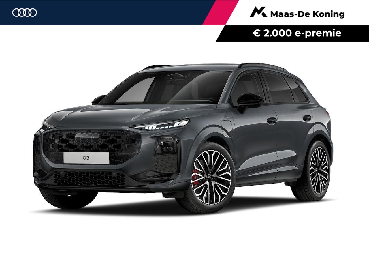 Audi Q3 - 1.5 200kW e-hybrid S edition 272 PK · Tech Pro · Alcantara bekleding · 20" LM Velgen - AutoWereld.nl