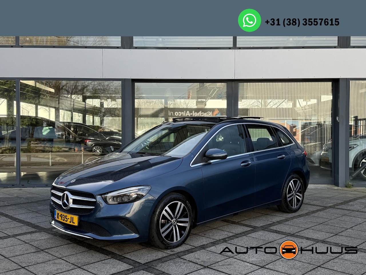 Mercedes-Benz B-klasse - Aut. 180 Business Sol. Luxury Line | Panorama | Leder | Burmester | Memory | Multibeam LED - AutoWereld.nl