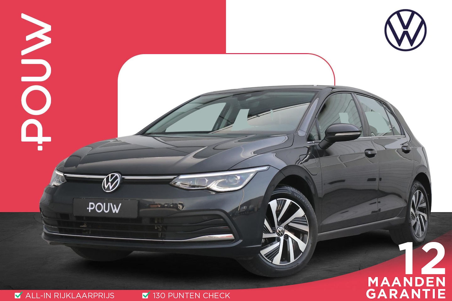 Volkswagen Golf - 1.4 eHybrid 204pk Style | SoH 98% | Navigatie | Stoelverwarming | App Connect | Memory Sto - AutoWereld.nl