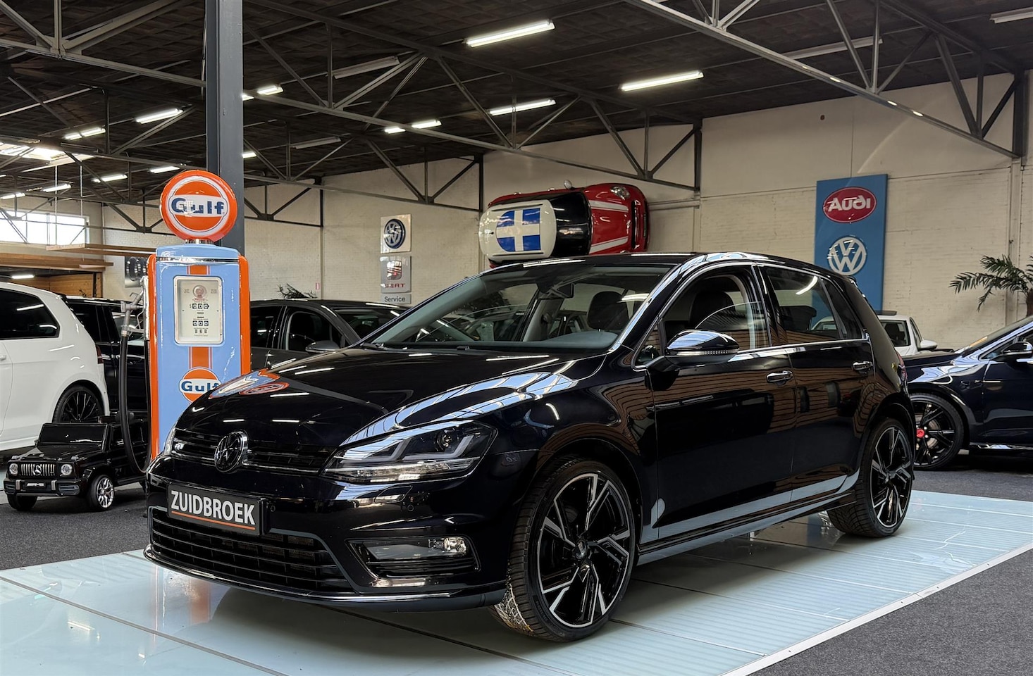 Volkswagen Golf - VII 1.4 TSI R-Line! Maxton! Leer! Navi! Cruise! - AutoWereld.nl