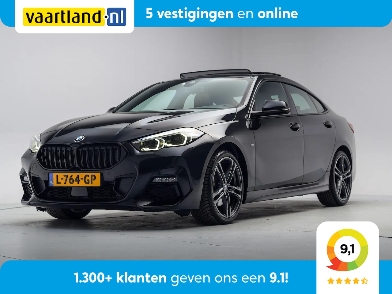 BMW 2-Serie - 218i M Sport Shadow Aut. [ Panoramadak Navi LED Half-Leder ] - AutoWereld.nl