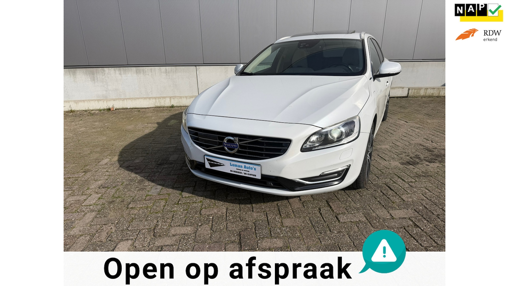 Volvo V60 - 2.4 D6 AWD Plug-In Hybrid Summum 2.4 D6 AWD Plug-In Hybrid Summum - AutoWereld.nl