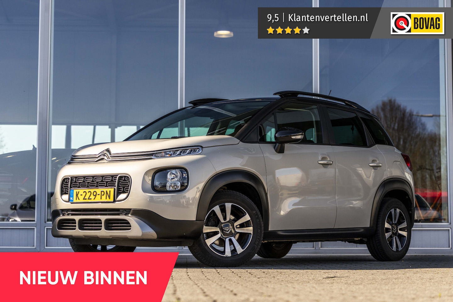 Citroën C3 Aircross - 1.2 PureTech S&S Feel | Trekhaak | Carplay - AutoWereld.nl