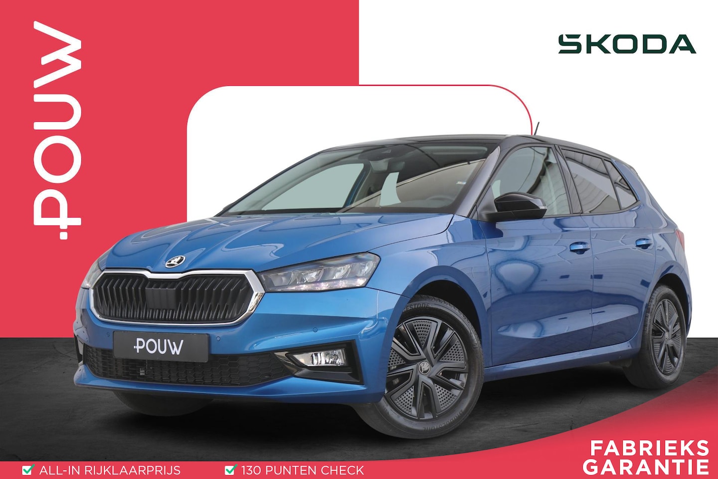 Skoda Fabia - 1.0 TSI 95pk Business Edition | Smartlink Navigatie | Achteruitrijcamera | Stoelverwarming - AutoWereld.nl