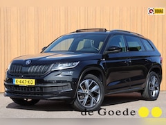 Skoda Kodiaq - 1.5 TSI Sportline Business org.NL schuifdak trekhaak el.klep canton leer+verw. camera