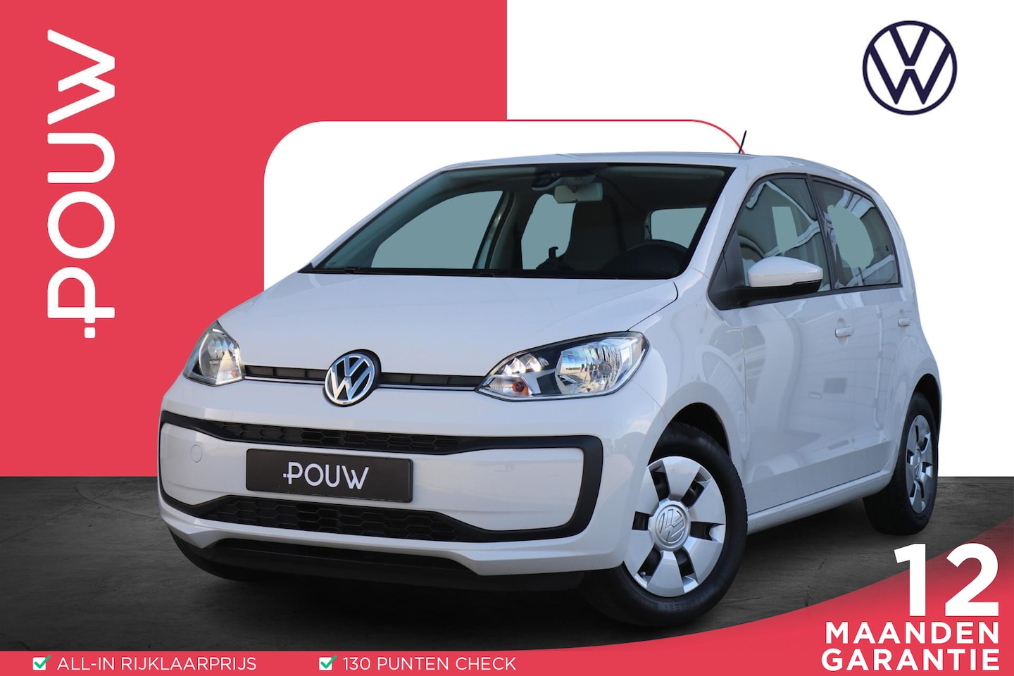 Volkswagen Up! - 1.0 BMT 60pk move up! | Airco | DAB+ | Maps & More App - AutoWereld.nl