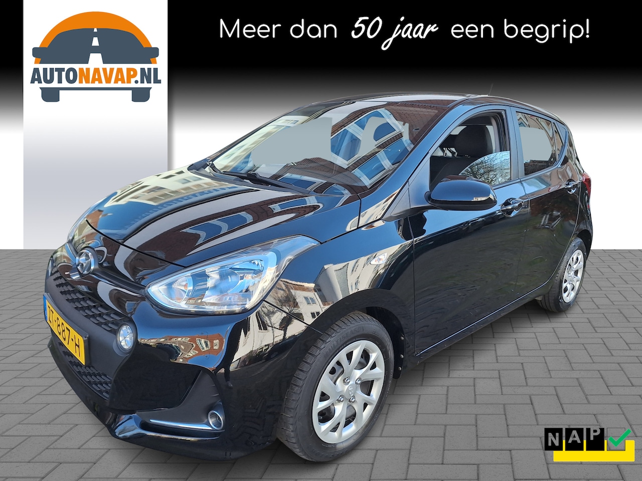 Hyundai i10 - 1.0i Comfort /56.000 Km/Navi/Cruise/1e Eig/Apple/Android/Garantie - AutoWereld.nl
