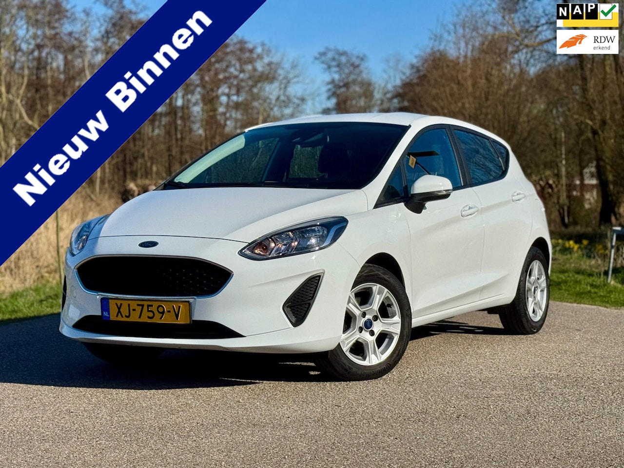 Ford Fiesta - 1.1 Trend Airco Navigatie Lane Assist Cruise Control Dealer Onderhouden NAP - AutoWereld.nl